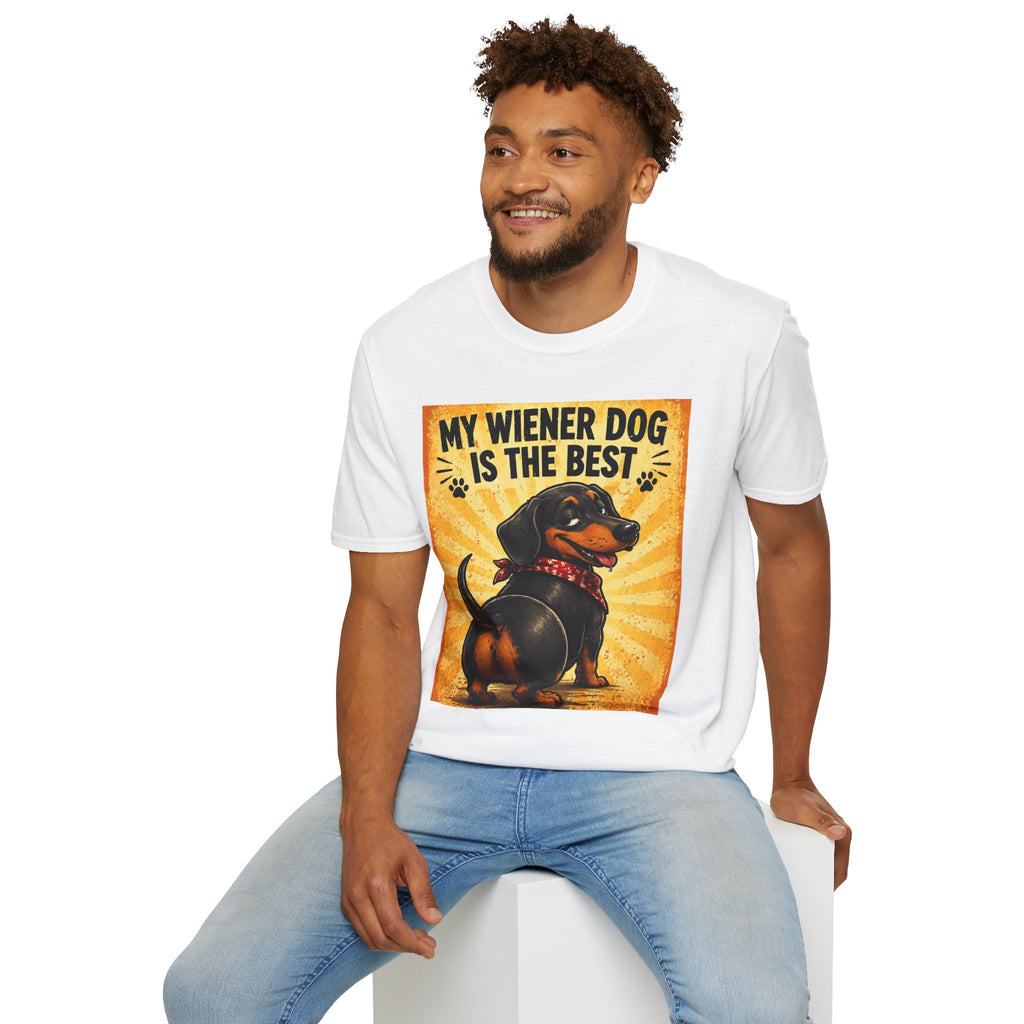 My Wiener Dog Is The Best - Front Print