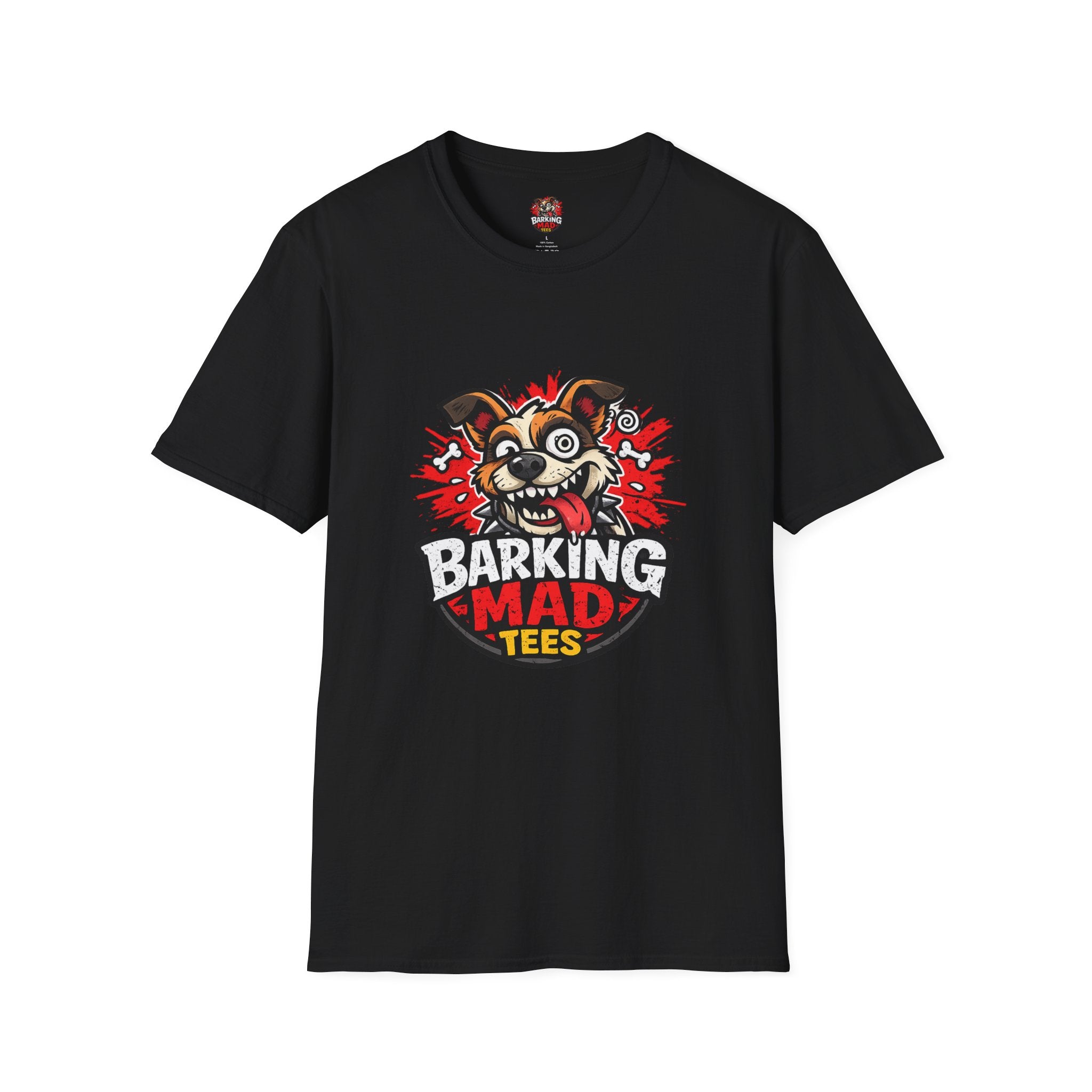 Barking Mad Dog T-Shirt - Front Print