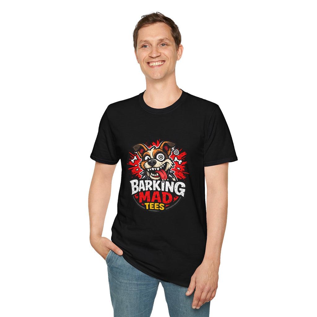 Barking Mad Dog T-Shirt - Front Print