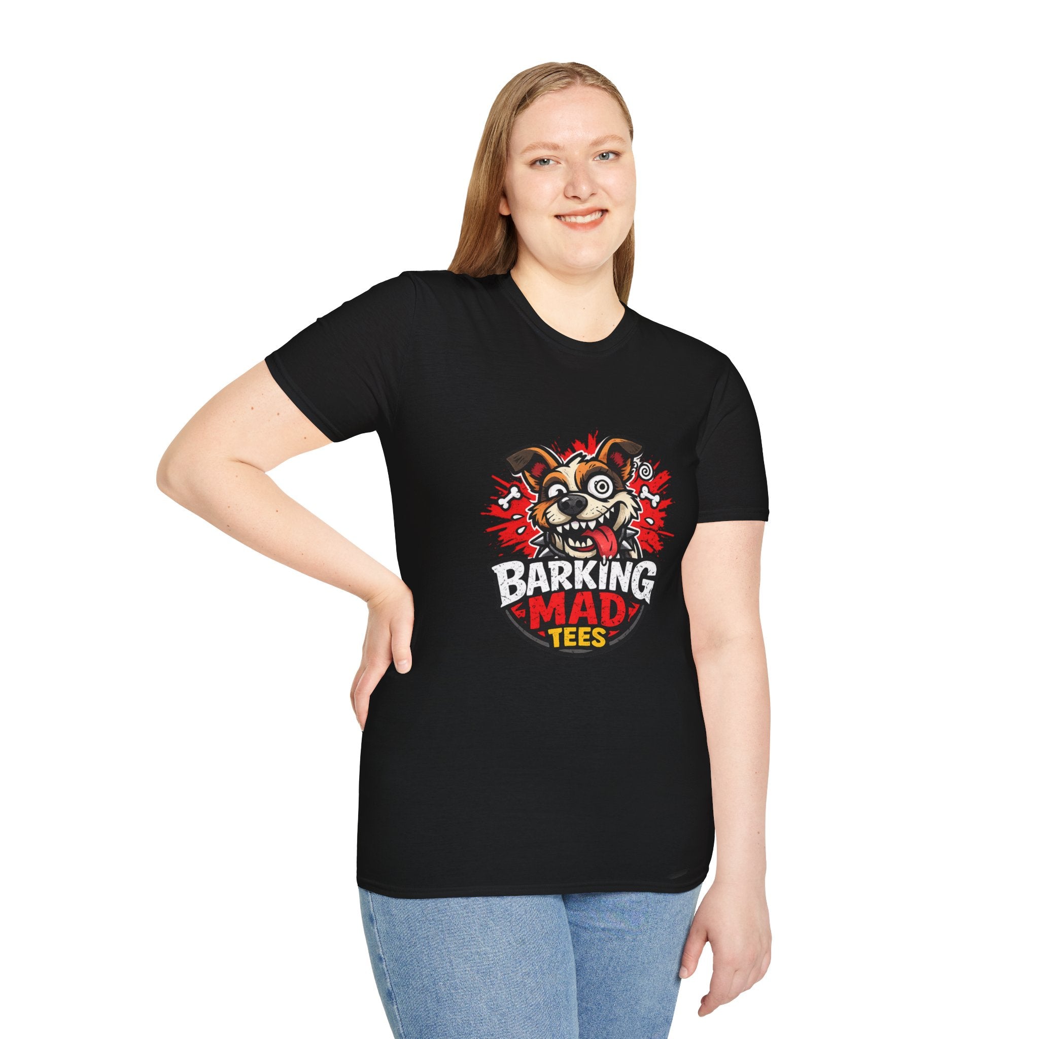 Barking Mad Dog T-Shirt - Front Print